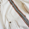 【95新】Burberry博柏利米灰色拼格纹风衣100%棉UK 8码（175/84A）女士现售价：3700！121124TJ18 商品缩略图3