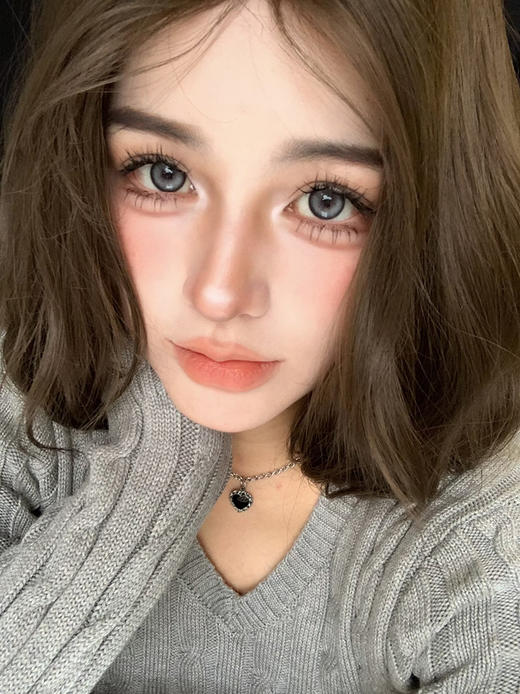 summerbaby baby灰 月抛 两片 14.5mm 参考着色 13.8mm 基弧 8.5 含水 40% 新锐国货 商品图2