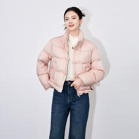 【高货wl】全新升级【铂金会员514/天猫699/差价185】(05230) 洛诗琳秋冬时尚简约宽松短款新中式立领国风设计感羽绒服