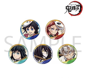 鬼灭之刃 柱间训练&幼年 吧唧 徽章 5包/盒 谷子