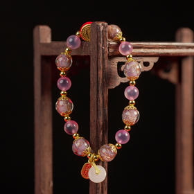 【栖霞古寺官方授权】香灰琉璃手串