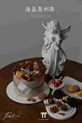 【海盐奥利奥】可可胚＋奥利奥碎＋海盐奥利奥+可可百利薄脆＋马卡龙