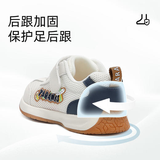 泰兰尼斯童鞋春季新款学步鞋防滑透气男童软底运动鞋女宝宝机能鞋  T01T5A6152 商品图3