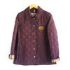 【95新】Burberry博柏利紫色战马徽标菱格棉服100%聚酯纤维M码（175/92A）女士现售价：3700！121124TJ10 商品缩略图0