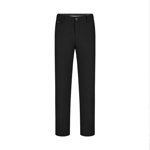 【犀牛褶】柒牌西裤男士2025秋季新款商务百搭修身斜插袋直筒长裤	127H72550 商品图4