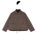 半圆/D24404504/假两件轻户外休闲摇粒绒羽绒服 商品缩略图4