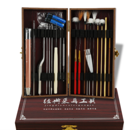 采耳工具（木盒20件套）