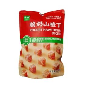 金晔 酸奶山楂丁 348g/袋