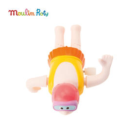 Moulin Roty 游泳女运动员 发条玩具 适合3岁+ 能在水里畅游的搞笑玩具 小小奇迹系列 法国品牌-711102