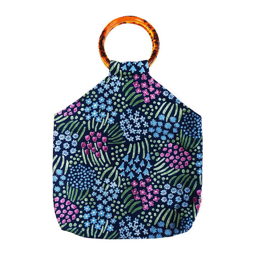 HUJI祤集Amber手提包插画花朵 商品图5