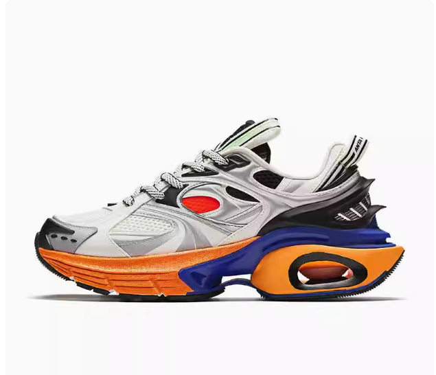 安踏芯云复古老爹鞋男鞋 透气舒适休闲鞋厚底增高运动鞋 112438896