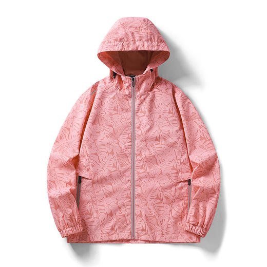 立减30【情侣连帽冲锋衣外套】枫叶风衣户外运动冲锋衣 夹克外套男女同款#异业福利 商品图7