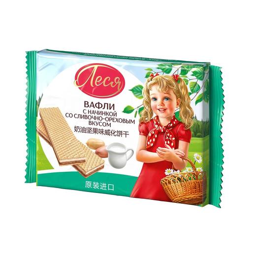 Olexia 奶油味坚果威化饼干 142g/包 商品图0