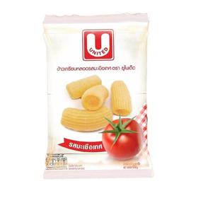 UNITED牌 膨化番茄味(通心脆)  80g/袋