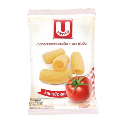 UNITED牌 膨化番茄味(通心脆)  80g/袋 商品图0
