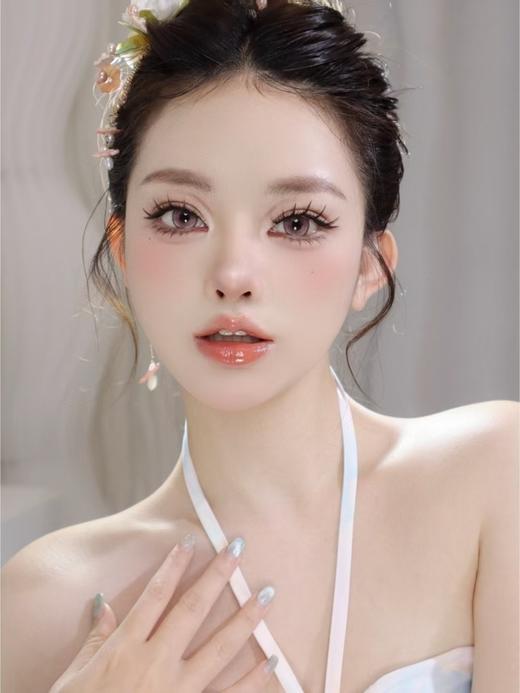 【大直径半年抛】LOVEIIKIRA-芭乐冷莓粉-14.5mm【半年抛 0-1000度 含有525/575】着色13.8mm 商品图5