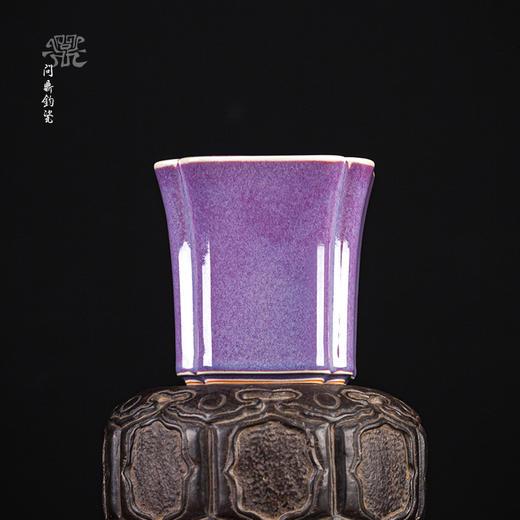 问鼎钧瓷浮芳笔筒 商品图1
