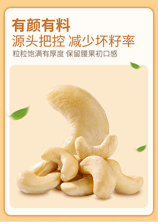华味亨-原味腰果仁250g 商品图3