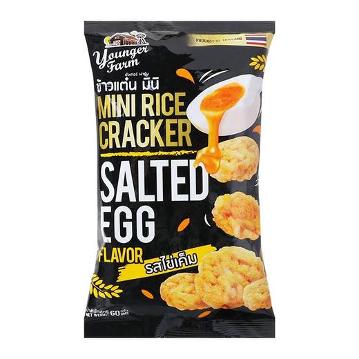 Younger Farm泰青农场 咸蛋味米饼 60g/袋 商品图0