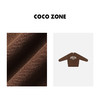COCO ZONE美拉德美式街头范~圆领宽松字母卫衣 23C19654 商品缩略图2