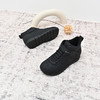 经典鲨2024年冬季款百搭黑色加绒加厚高帮平底休闲鞋棉鞋女KW172-D58181 商品缩略图2