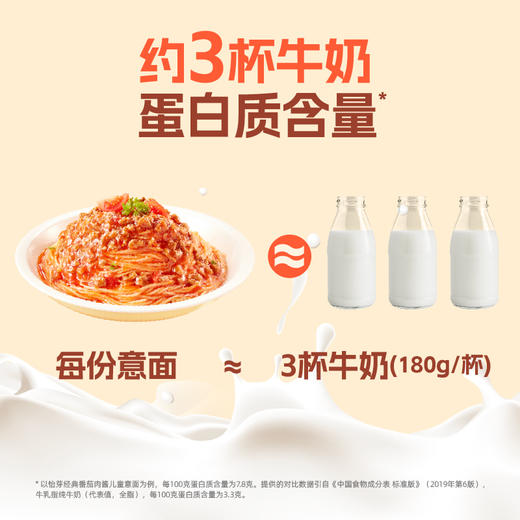 怡芽儿童意面意大利面奥特曼联名营养早餐番茄酱宝宝方便速食面条242g/盒 商品图3