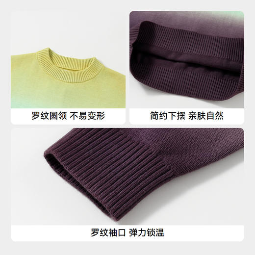 男童吊染渐变毛衣冬季新款安奈儿童装实体店同款AB444608 商品图4