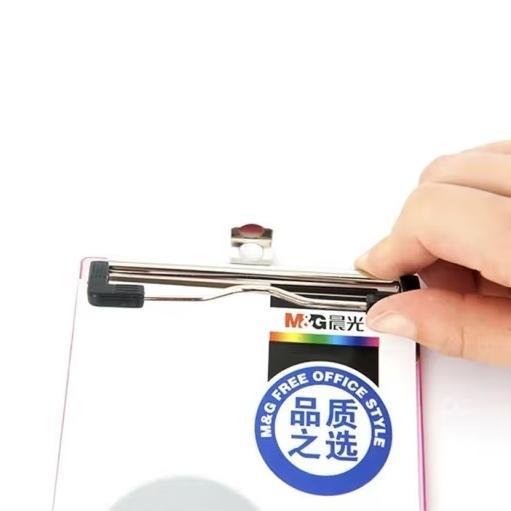 【JL】晨光小号票据夹 ADM94513 ((蓝色 红色 黄色 黑色 颜色随机)) 商品图3