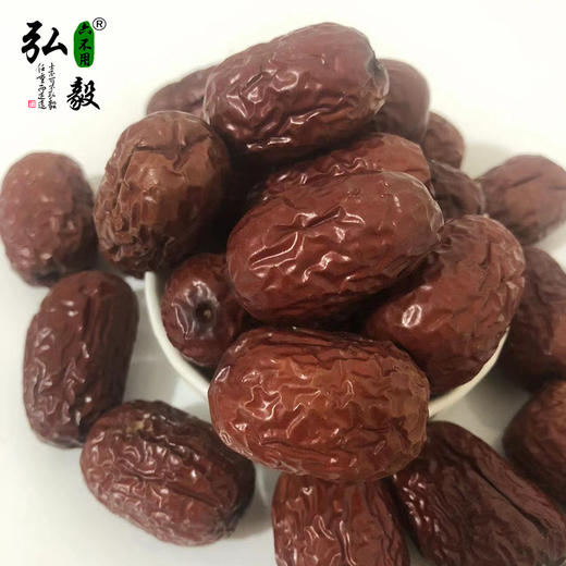 【弘毅六不用生态农场】六不用 灰枣（特级）吊干 商品图0
