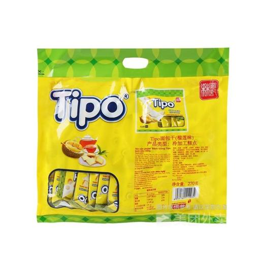 TIPO 榴莲味面包干 270g/袋 商品图2