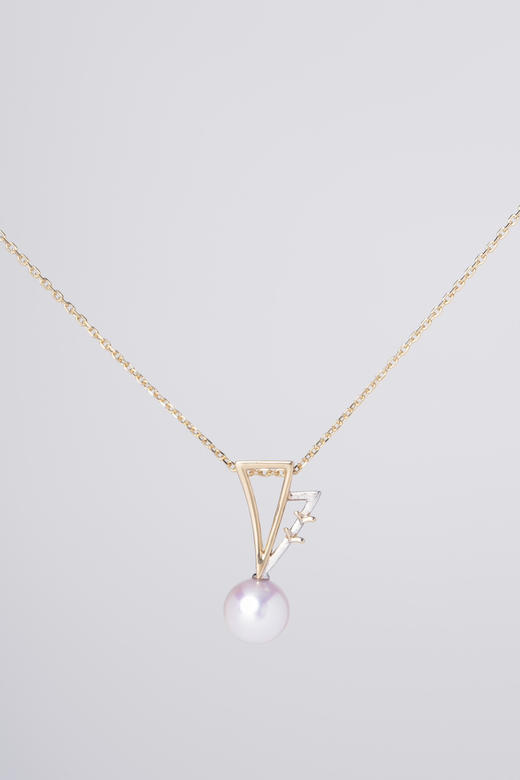 「帆」Akoya珍珠14k金项链 商品图2