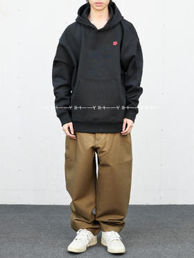 KENZO｜海棠花大廓形刺绣连帽衫