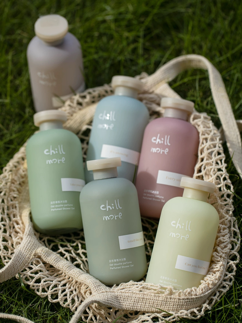 空瓶无数！chillmore香氛氨基酸沐浴露300ml