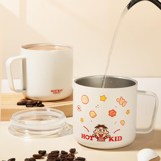 旺仔不锈钢桌面杯零食款 商品图2