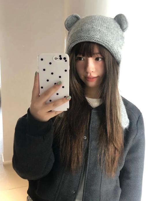 <曾小咸推荐> 小熊毛线针织帽 日常价88/件 活动价39.99！！ 商品图1