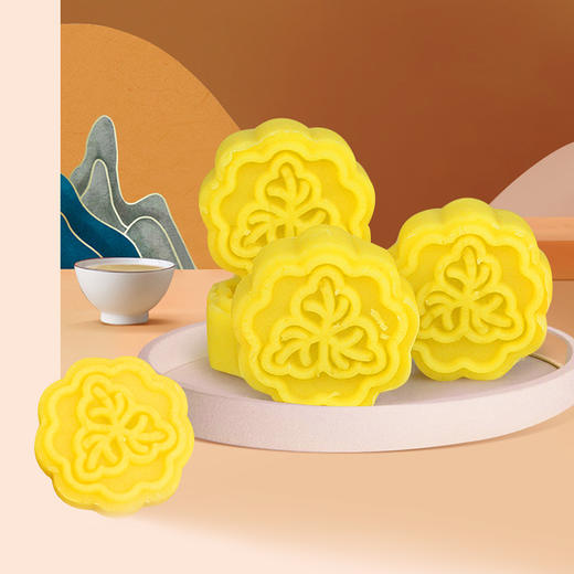 太祖传统手工绿豆糕300g盒装厦门特产原味冰糕点心宫廷茶点 商品图2