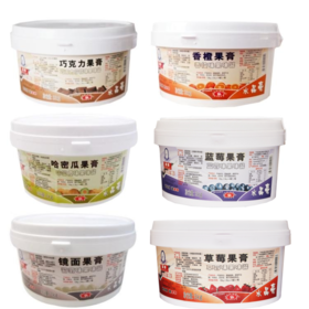 古田至尊果膏 光亮淋面果味酱 草莓/蓝莓/芒果/柠檬/巧克力/哈密瓜味 3kg/桶