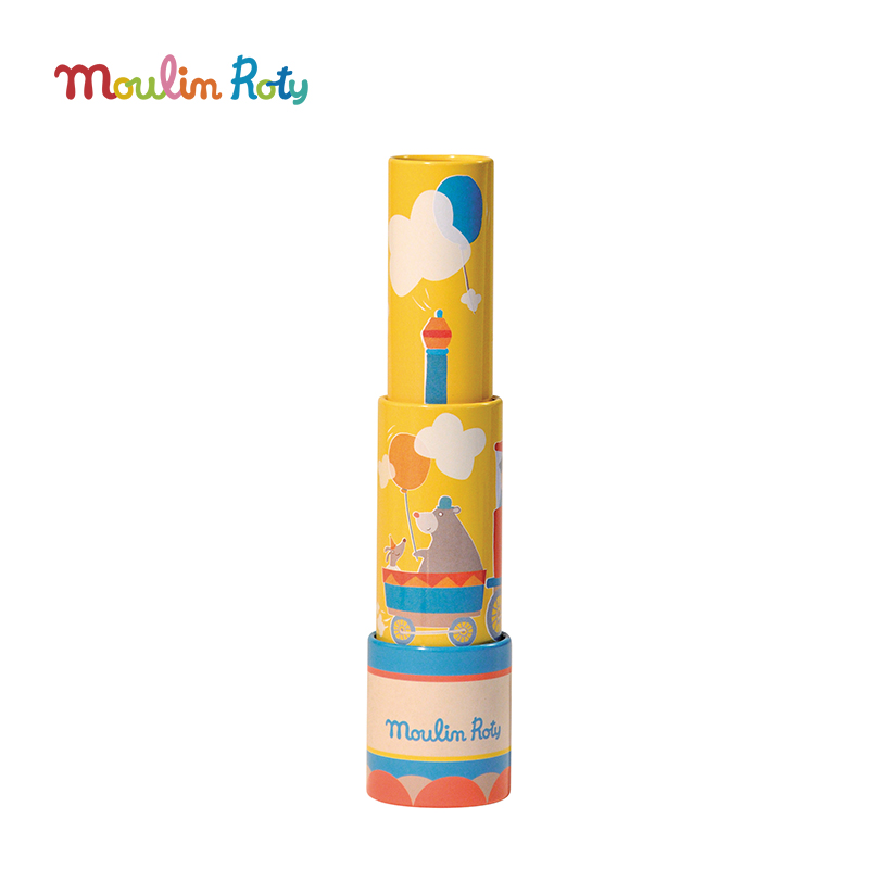Moulin Roty 金属 万花筒 适合3岁+ 流光溢彩 金属玩具系列 法国品牌-720374