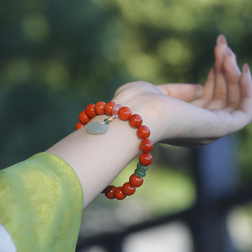 【宫里手串】事事如意 南红手串 商品图2