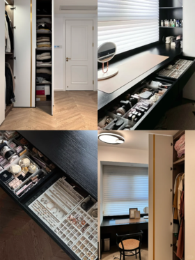 给媳妇设计的8㎡极简衣帽间太值了✨