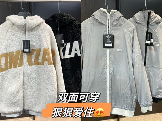 CONKLAB胡春杨同款反光双面穿棉服 羊羔毛绒情侣外套 商品图14