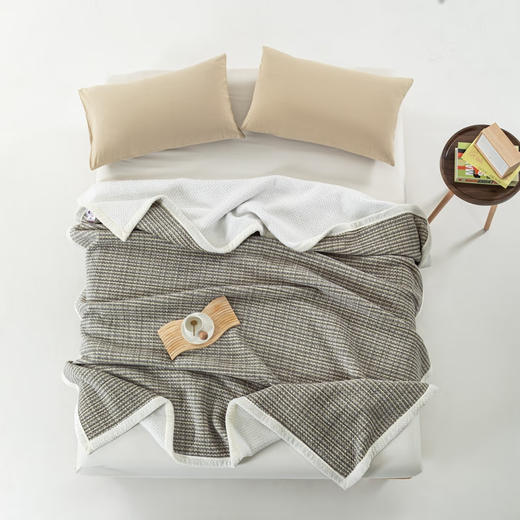 无印良品泰迪绒盖垫多用被MJ-Q2024-0397 商品图2