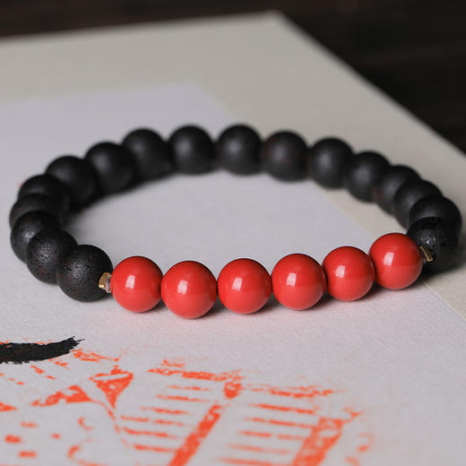 国潮朱砂纳福手串挂件 商品图4