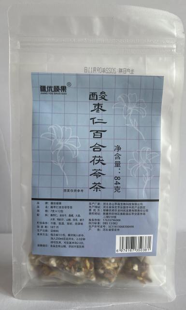疆优硕果酸枣仁百合茯苓茶84g 商品图0