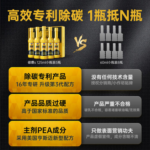 碳霸S固特威碳霸燃油宝除积碳清洗剂汽车发动机清洁汽油添加剂 商品图1