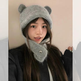 <曾小咸推荐> 小熊毛线针织帽 日常价88/件 活动价39.99！！