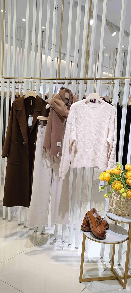 486752麻花辫羊绒衫 100%山羊绒 商品图1