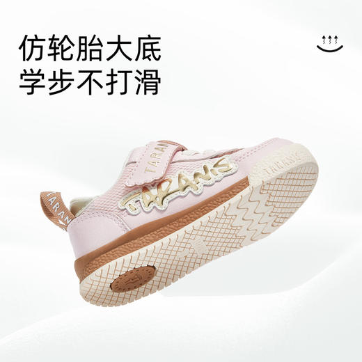 泰兰尼斯童鞋春季新款学步鞋女宝宝运动鞋机能鞋软底面包鞋休闲鞋 T01T5A6156 商品图4