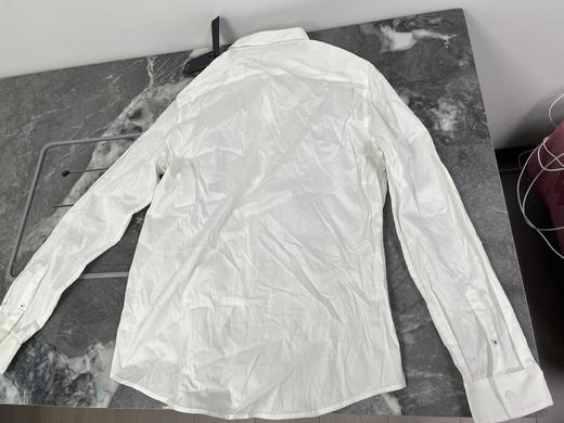 瑕疵 ARMANI EXCHANGE/AX 男士纯色休闲百搭长袖衬衫 商品图1