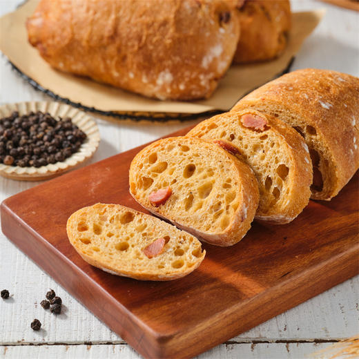 黑胡椒香肠恰巴塔 Ciabatta with Black Pepper & Sausage 商品图2